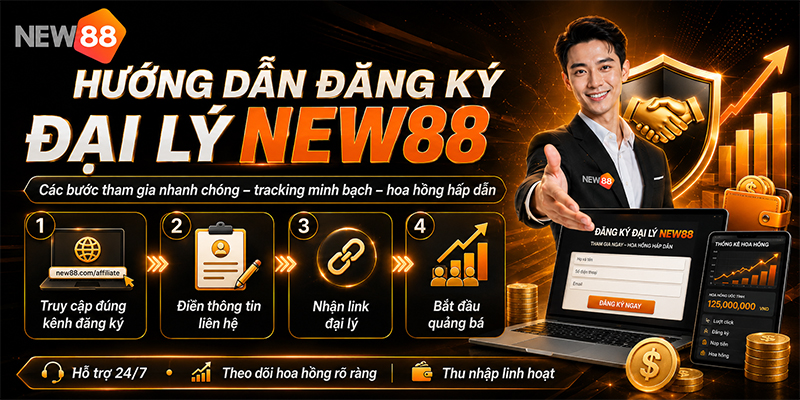 Hướng dẫn đăng ký đại lý NEW88